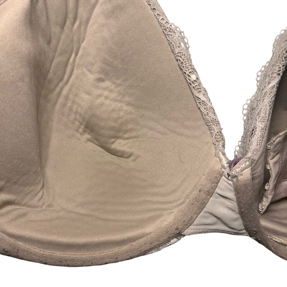 Lane Bryant Cacique Full Coverage Bra 38F Taupe - Picture 4 of 9